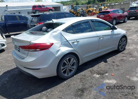 2017 Hyundai Elantra Limited from USA, damaged, VIN 5NPD84LF4HH093928